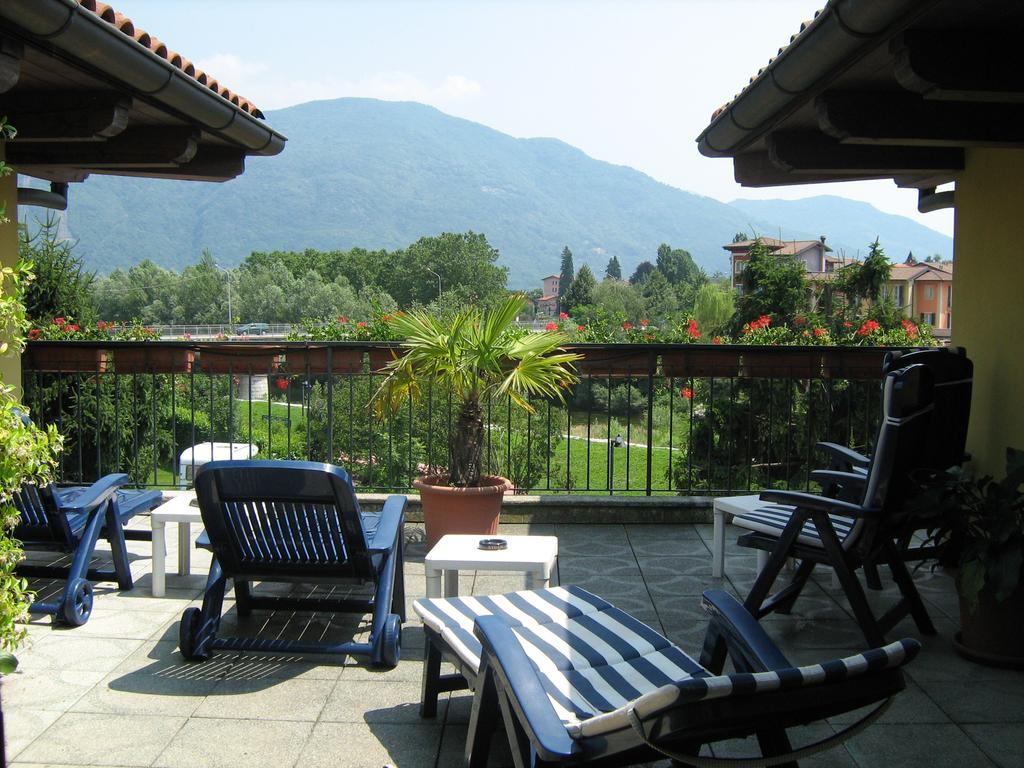 Hotel Del Fiume Cannobio Bagian luar foto