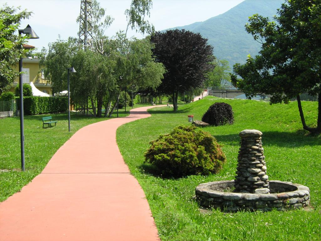 Hotel Del Fiume Cannobio Bagian luar foto